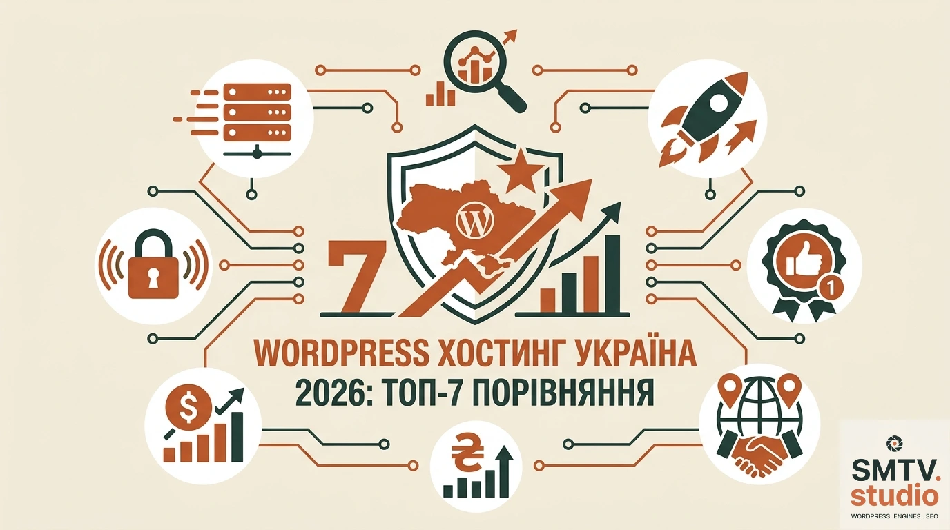 WordPress хостинг Україна 2026: порівняння 7 провайдерів для бізнесу